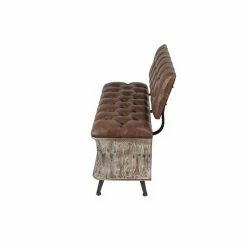 Buy 🥰 Grayson Lane Rustic Mocha Brown Storage Bench 🔥 -GRAYSON LANE Sales 2022 330901880 AlternateImage6 l