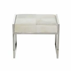 Best Pirce 🌟 Grayson Lane Modern Glam Metallic Silver White Leather Accent Bench - Set of 3 🌟 9 Best Pirce 🌟 Grayson Lane Modern Glam Metallic Silver White Leather Accent Bench - Set of 3 🌟 -GRAYSON LANE Sales 2022 330901882 AlternateImage5 l