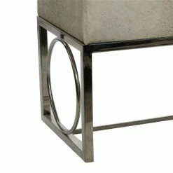 Best reviews of 🎁 Grayson Lane Industrial White Cowhide Accent Bench 🛒 -GRAYSON LANE Sales 2022 330901893 AlternateImage4 l