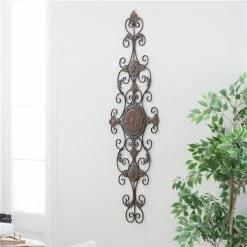 Cheapest 🌟 Grayson Lane 53-in H x 18-in W Brown Metal Ornamental Wall Accent ❤️ -GRAYSON LANE Sales 2022 330901894 AlternateImage3 l