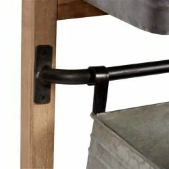 Best Pirce ✔️ Grayson Lane 10.5-in D x 20-in W x 70-in H 0-Tier Leaning Metal Shelves 👏 -GRAYSON LANE Sales 2022 330901895 AlternateImage3 l