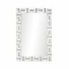 Best deal 🌟 Grayson Lane 47.13-in L X 31.5-in W Glam Rectangle Silver Framed Wall Mirror 😀