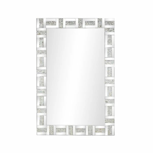 Best deal 🌟 Grayson Lane 47.13-in L X 31.5-in W Glam Rectangle Silver Framed Wall Mirror 😀 1 Best deal 🌟 Grayson Lane 47.13-in L X 31.5-in W Glam Rectangle Silver Framed Wall Mirror 😀