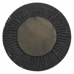 Wholesale 😉 Grayson Lane 41.5-in L X 41.5-in W Rustic Round Silver Framed Wall Mirror 🎉 -GRAYSON LANE Sales 2022 330901901 AlternateImage5 l