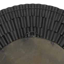 Wholesale 😉 Grayson Lane 41.5-in L X 41.5-in W Rustic Round Silver Framed Wall Mirror 🎉 -GRAYSON LANE Sales 2022 330901901 AlternateImage7 l