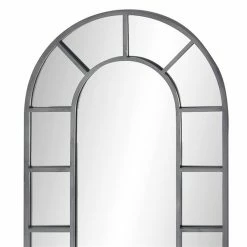 Deals 🎁 Grayson Lane 60-in L X 32-in W Traditional Arch Silver Framed Wall Mirror ❤️ -GRAYSON LANE Sales 2022 330901909 AlternateImage3 l