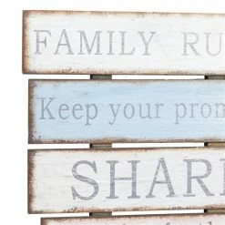 Best reviews of 👍 Grayson Lane 49-in H x 16-in W White Wood Farmhouse/Rustic Words and Text Wall Accent 👍 -GRAYSON LANE Sales 2022 330901911 AlternateImage5 l