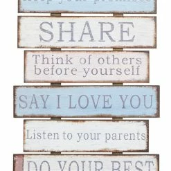 Best reviews of 👍 Grayson Lane 49-in H x 16-in W White Wood Farmhouse/Rustic Words and Text Wall Accent 👍 -GRAYSON LANE Sales 2022 330901911 AlternateImage6 l