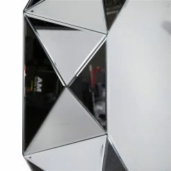 Best Sale 🎁 Grayson Lane 39.5-in L X 39.5-in W Glam Round Silver Framed Wall Mirror 🧨 -GRAYSON LANE Sales 2022 330901925 AlternateImage3 l