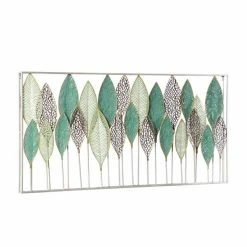 Buy 🔥 Grayson Lane 24-in H x 48.30-in W Green Metal Traditional Floral and Botanical Wall Accent 💯 -GRAYSON LANE Sales 2022 330901926 AlternateImage7 l