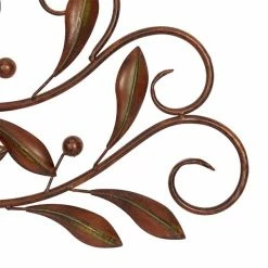New 🧨 Grayson Lane 14-in H x 47-in W Brown Metal Traditional Floral and Botanical Wall Accent 🔥 -GRAYSON LANE Sales 2022 330901932 AlternateImage6 l