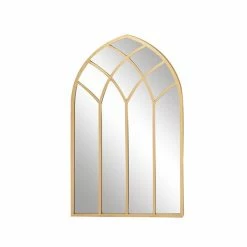 Cheap ⭐ Grayson Lane 48-in L X 30-in W Traditional Arch Clear Framed Wall Mirror 💯 -GRAYSON LANE Sales 2022 330901938 AlternateImage5 l