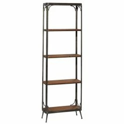Brand new 🎉 Grayson Lane 10-in D x 23.5-in W x 71-in H 5-Tier Decorative Wood Shelves 🌟