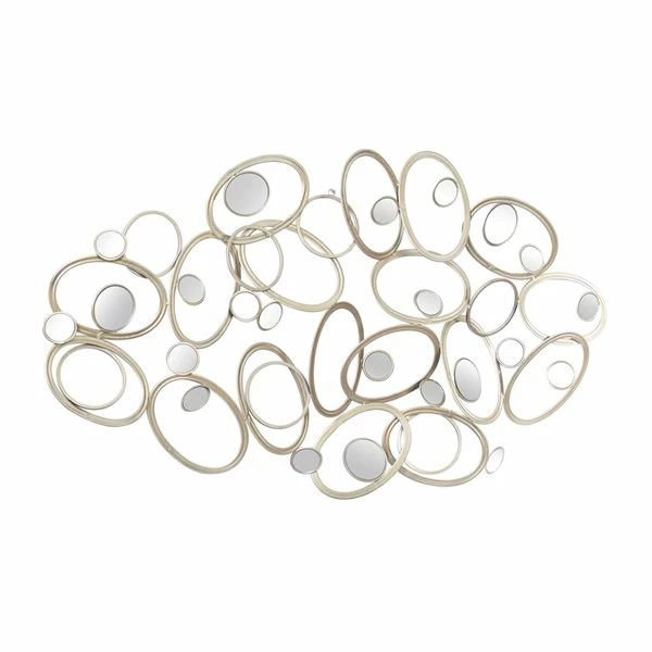 Best Sale ✔️ Grayson Lane 33-in H x 60-in W Silver Metal Glam Ornamental Wall Accent 🎁 5 Best Sale ✔️ Grayson Lane 33-in H x 60-in W Silver Metal Glam Ornamental Wall Accent 🎁 - Image 5