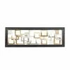 Best deal 🌟 Grayson Lane 48-in H x 16-in W Gold Metal Modern Abstract Wall Accent ✔️