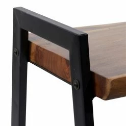 Cheap 🎉 Grayson Lane Industrial Brown/Black Accent Bench 😍 -GRAYSON LANE Sales 2022 330901971 AlternateImage3 l