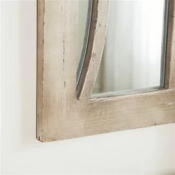 New 💯 Grayson Lane 44-in L X 36-in W Vintage Arch Cream Framed Wall Mirror ⭐ -GRAYSON LANE Sales 2022 330901972 AlternateImage4 l