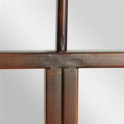 Cheap 🔔 Grayson Lane 48-in L X 24-in W Traditional Arch Brown Framed Wall Mirror 🌟 -GRAYSON LANE Sales 2022 330901974 AlternateImage4 l