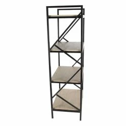Best Sale ❤️ Grayson Lane 15-in D x 25-in W x 56-in H 4-Tier Decorative Wood Shelves ✨ -GRAYSON LANE Sales 2022 330901979 AlternateImage5 l