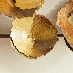 Best reviews of 🧨 Grayson Lane 22-in H x 62-in W Gold Metal Modern/Contemporary Ornamental Wall Accent 👏 -GRAYSON LANE Sales 2022 330901998 AlternateImage5 l