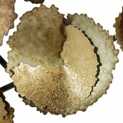 Best reviews of 🧨 Grayson Lane 22-in H x 62-in W Gold Metal Modern/Contemporary Ornamental Wall Accent 👏 -GRAYSON LANE Sales 2022 330901998 AlternateImage6 l