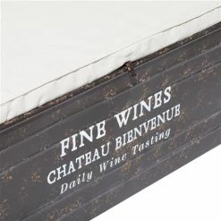 Deals 🔥 Grayson Lane Industrial Light Beige Storage Bench 😍 -GRAYSON LANE Sales 2022 330902021 AlternateImage4 l