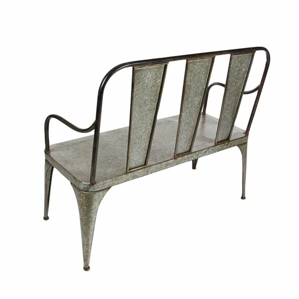 Promo ๐งจ Grayson Lane Farmhouse Silver Accent Bench ๐ 4 Promo ๐งจ Grayson Lane Farmhouse Silver Accent Bench ๐ - Image 4