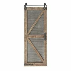 New 🔥 Grayson Lane 67-in H x 25-in W Grey Wood Farmhouse/Rustic Abstract Wall Accent 🔥 -GRAYSON LANE Sales 2022 330902037 AlternateImage7 l