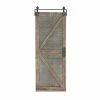 New 🔥 Grayson Lane 67-in H x 25-in W Grey Wood Farmhouse/Rustic Abstract Wall Accent 🔥