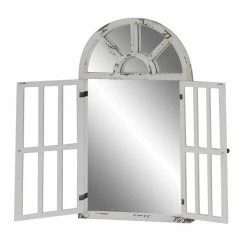 Brand new 😍 Grayson Lane 46-in L X 26-in W Vintage Arch White Framed Wall Mirror 😍 -GRAYSON LANE Sales 2022 330902039 AlternateImage5 l