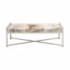 Best Pirce 🎁 Grayson Lane Contemporary Beige Accent Bench ⭐