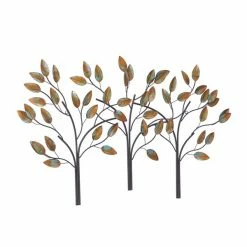 Best reviews of 👏 Grayson Lane 27-in H x 48-in W Brown Metal Traditional Nature Wall Accent 🤩 -GRAYSON LANE Sales 2022 330902064 AlternateImage7 l