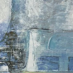 Flash Sale ❤️ Grayson Lane Light Brown Wood Framed 28-in H x 55-in W Abstract Grey Canvas Painting 💯 -GRAYSON LANE Sales 2022 330902067 AlternateImage3 l