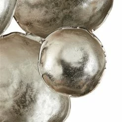 Cheapest 🎁 Grayson Lane 33-in H x 45-in W Silver Metal Modern/Contemporary Ornamental Wall Accent 👏 -GRAYSON LANE Sales 2022 330902074 AlternateImage5 l