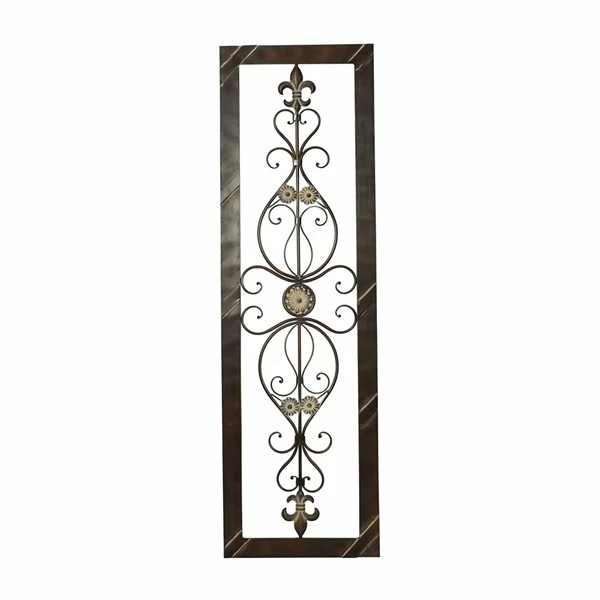 Cheap 🌟 Grayson Lane 62-in H x 1-in W Brown Metal Transitional Ornamental Wall Accent ✔️ 1 Cheap 🌟 Grayson Lane 62-in H x 1-in W Brown Metal Transitional Ornamental Wall Accent ✔️