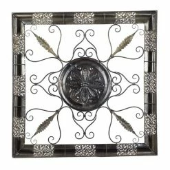Deals 🌟 Grayson Lane 45-in H x 45-in W Brown Metal Transitional Ornamental Wall Accent 🌟 -GRAYSON LANE Sales 2022 330902076 AlternateImage7 l
