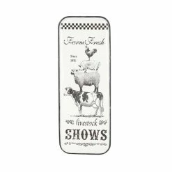 Promo 🥰 Grayson Lane 42-in H x 15-in W Black MDF Farmhouse/Rustic Words and Text Wall Accent ❤️