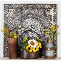 Cheapest ⭐ Grayson Lane 36-in x 36-in Silver Metal Rustic Floral Wall Decor ❤️ 7 Cheapest ⭐ Grayson Lane 36-in x 36-in Silver Metal Rustic Floral Wall Decor ❤️ -GRAYSON LANE Sales 2022 330940649 AlternateImage3 l