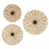 Wholesale 🔔 Grayson Lane Brown Dried Plant Material Coastal Style Wall Decor - Set of 3 🛒