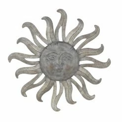 Outlet 👍 Grayson Lane 36-in x 36-in Grey Metal Rustic Wall Decor ❤️