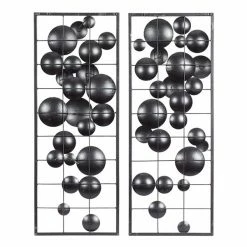 Cheapest 🛒 Grayson Lane 11-in x 29-in Multicoloured Metal Contemporary Abstract Wall Decor - Set of 2 ✨ -GRAYSON LANE Sales 2022 330940686 AlternateImage8 l