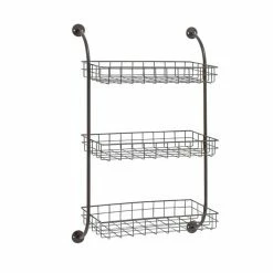 Brand new ⭐ Grayson Lane 24-in x 24-in x 5-in Black Metal Industrial Wall Shelf 🛒