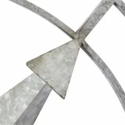 Top 10 💯 Grayson Lane 35-in Silver Metal Farmhouse Wall Decor 👏 -GRAYSON LANE Sales 2022 330940692 AlternateImage6 l