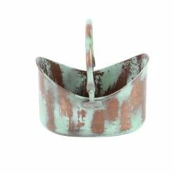 Cheapest 🛒 Grayson Lane 15-in x 10-in Copper Metal Planters - Set of 3 🔥 -GRAYSON LANE Sales 2022 330940699 AlternateImage5 l