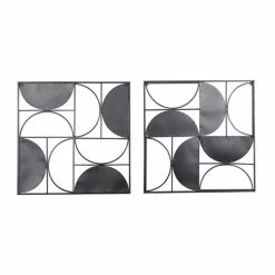 Best Sale ⭐ Grayson Lane 20-in x 20-in Brown Metal Contemporary Wall Decor - Set of 2 🥰 -GRAYSON LANE Sales 2022 330940706 AlternateImage7 l