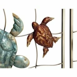 Cheap ⌛ Grayson Lane 20-in x 20-in Gold Metal Coastal Sea life Wall Decor - Set of 2 ✨ -GRAYSON LANE Sales 2022 330940709 AlternateImage5 l