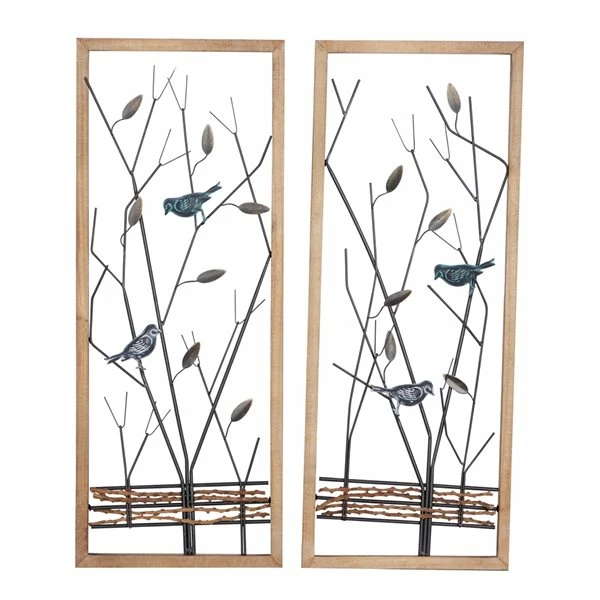 Buy 😍 Grayson Lane 13-in x 32-in Black Metal Farmhouse Wall Decor - Set of 2 🛒 1 Buy 😍 Grayson Lane 13-in x 32-in Black Metal Farmhouse Wall Decor - Set of 2 🛒