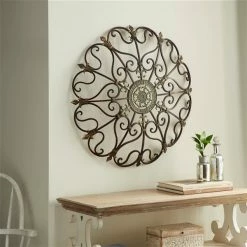 Deals ⌛ Grayson Lane 29-in x 29-in Brown Iron Rustic Wall 🌟 -GRAYSON LANE Sales 2022 330940724 AlternateImage2 l