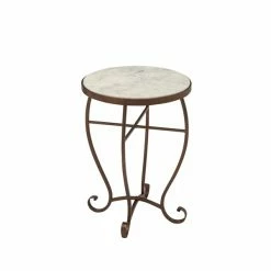 Buy ๐ Grayson Lane 23-in x 16-in Cream Granite/Marble Round Accent Table ๐งจ 9 Buy ๐ Grayson Lane 23-in x 16-in Cream Granite/Marble Round Accent Table ๐งจ -GRAYSON LANE Sales 2022 330940726 AlternateImage5 l
