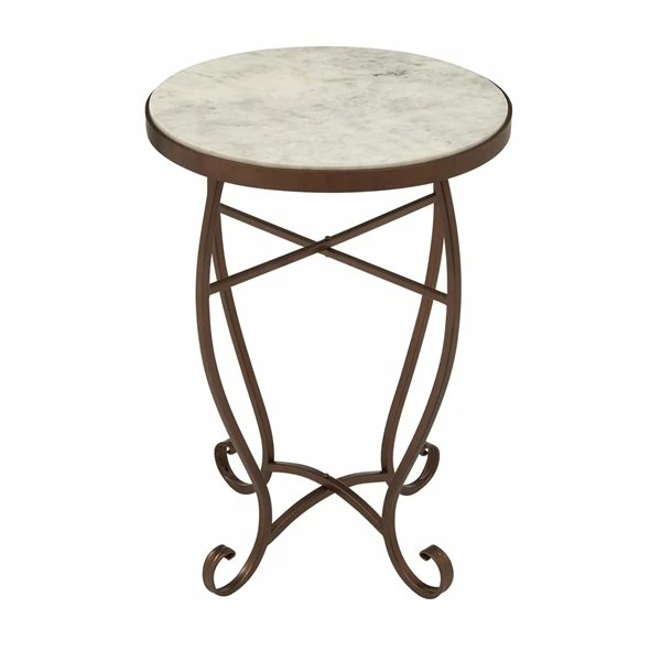 Buy ๐ Grayson Lane 23-in x 16-in Cream Granite/Marble Round Accent Table ๐งจ 1 Buy ๐ Grayson Lane 23-in x 16-in Cream Granite/Marble Round Accent Table ๐งจ